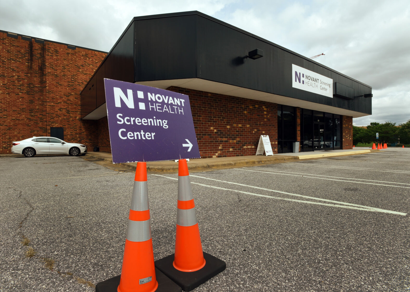 Novant COVID screening center